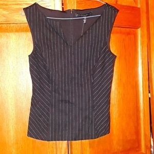 WHBM Pinstripe Bodice